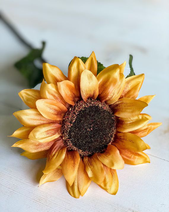 Sunflower 3pcs  Fall  Yellow Sunflower  Yellow  Orange  - Etsy | Etsy (US)