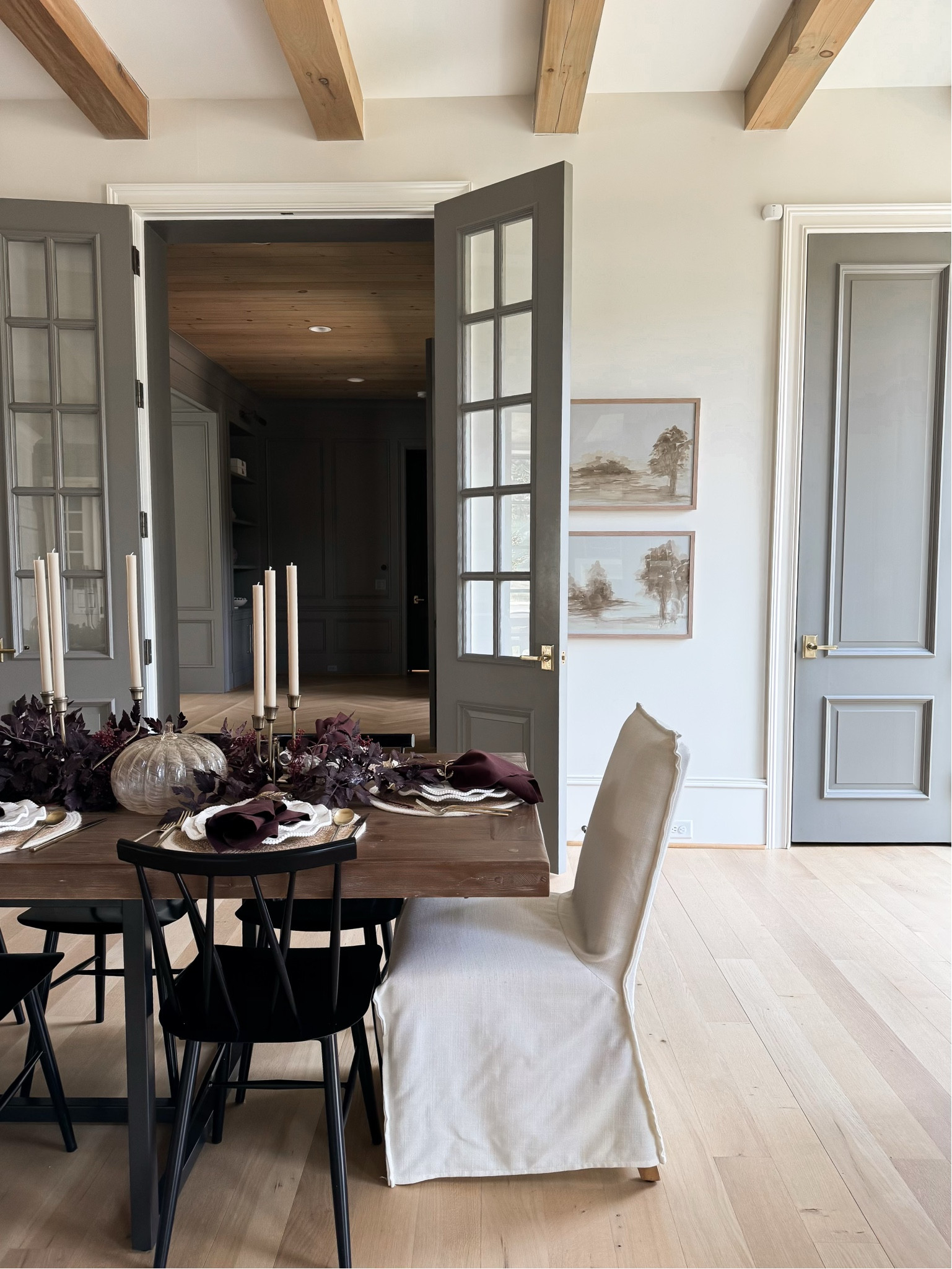 Dining room, fall tablescape

#LTKHome #LTKSeasonal #LTKFindsUnder100