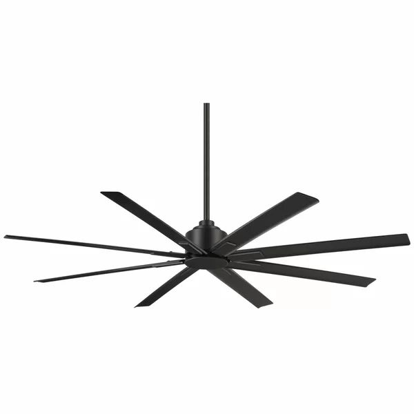 65" 8 - Blade Standard Ceiling Fan with Remote Control | Wayfair North America