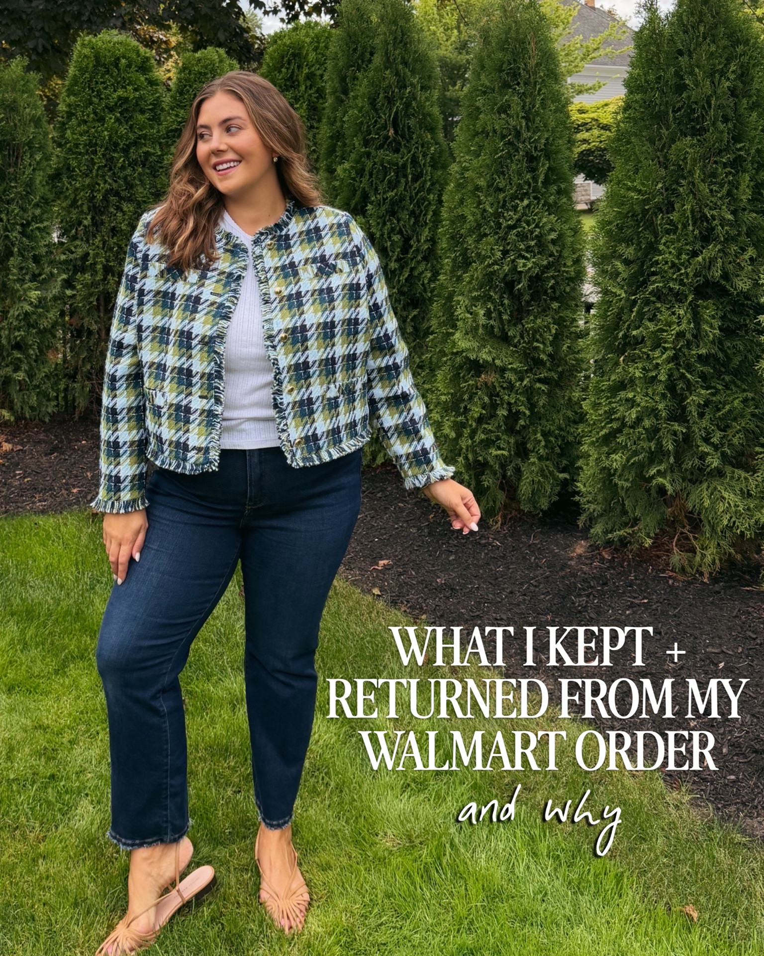 What I kept & returned from my Walmart order. Wearing size XL/XXL in most. Use CARALYN15 at Good American.

#LTKSeasonal #LTKSaleAlert #LTKPlusSize