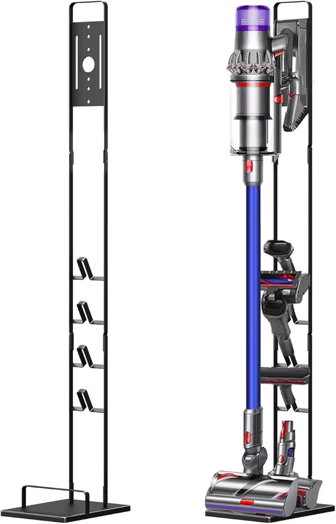 Foho Vacuum Stand Compatible for Dyson V15 V11 V10 V8 V7 V6, Metal Storage Bracket Stand Holder C... | Amazon (US)