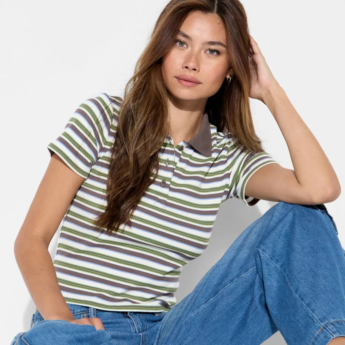 Women's Short Sleeve Polo Shirt - Wild Fable™ | Target