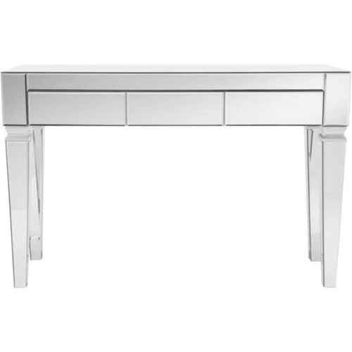 Dustox Mirrored Console Table, Mirrored/Silver by Ember Interiors | Walmart (US)