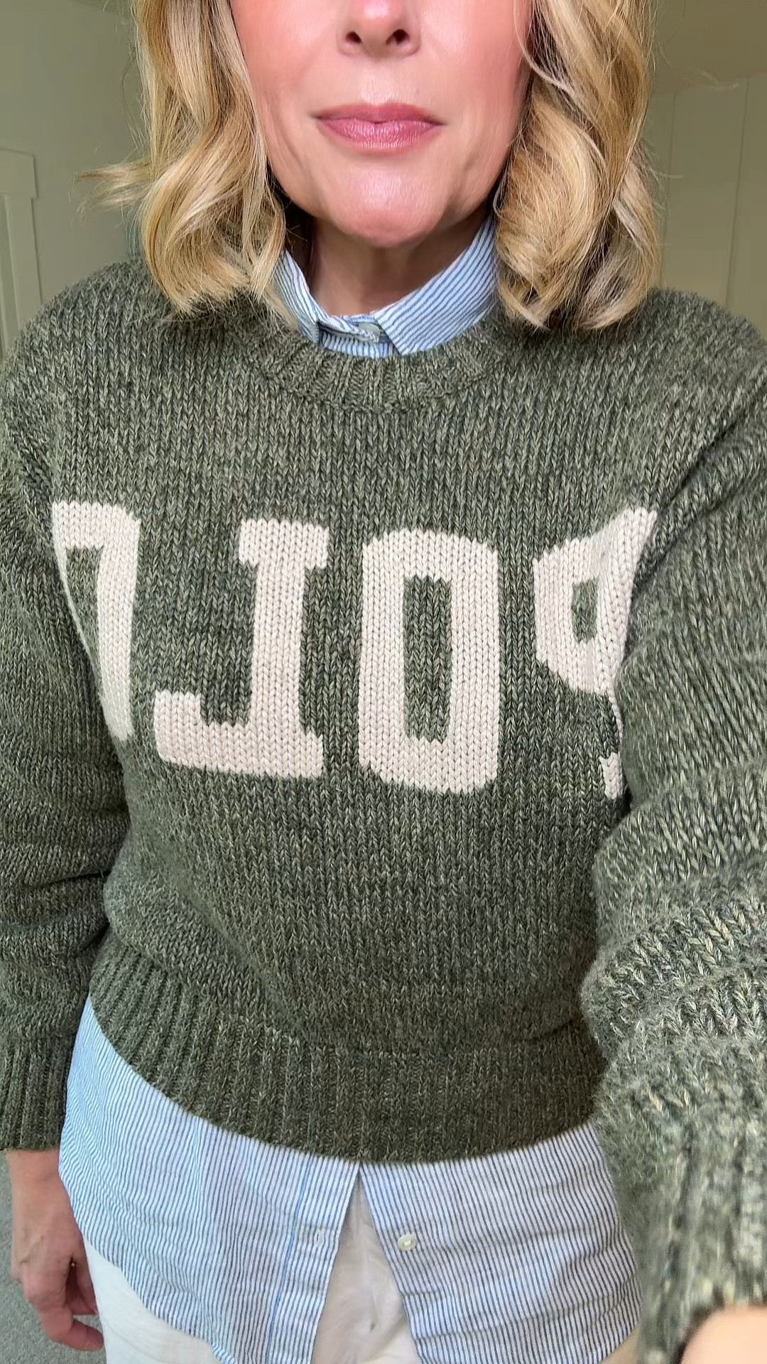 RUN to Ralph Lauren Polo Factory store for this amazing sweater. Wish I could link it but unfortunately I can’t and it’s sold out on all of the other websites.

#LTKootd #LTKOver40 #LTKMidsize