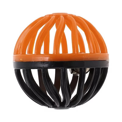 Unique Bargains Halloween Christmas Ball Shape Cat Teaser Toys Black Orange 1 Pc | Target