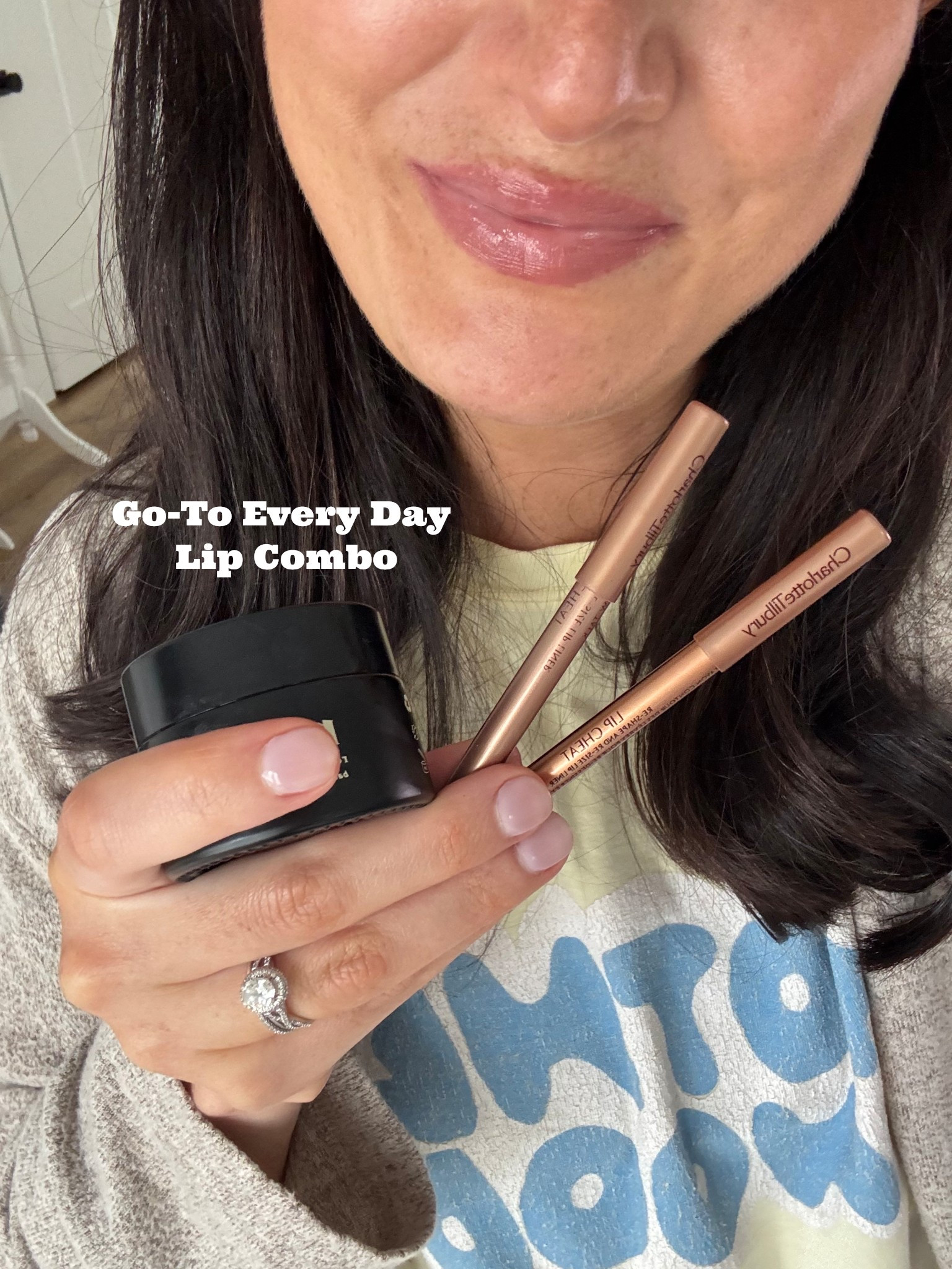 My go-to every day lip combo. 
Apply CT shade Iconic Nude lip liner topped with the shade pillow talk. Top with a clear gloss  

#LTKBeauty #LTKmorningroutine #LTKdayinmylife