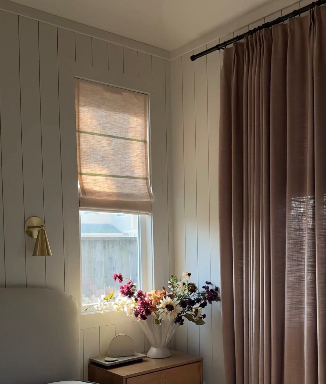 New curtains!! Sooo good 

Pinch pleat 
Rust brown 
Memory trained
Unlined 

#LTKHome