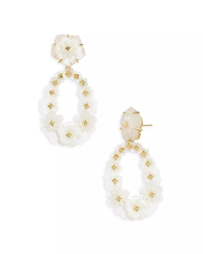 Deliah Sequin Flower Drop Earrings | Bloomingdale's (US)