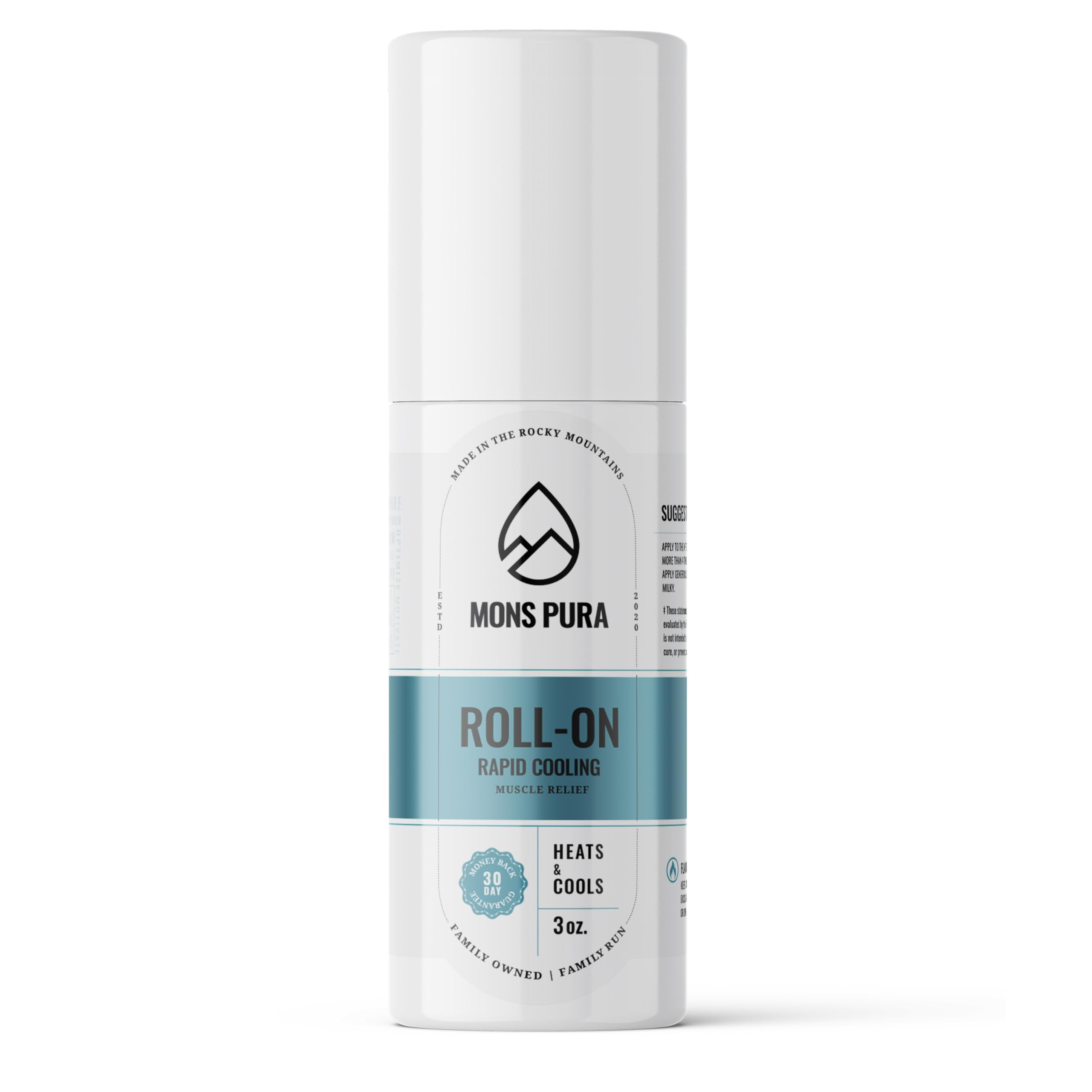 Rapid Cooling Muscle Relief Roll On: Soothe Sore Muscles, Ease Joint Pain, Alleviate Backaches, C... | Amazon (US)