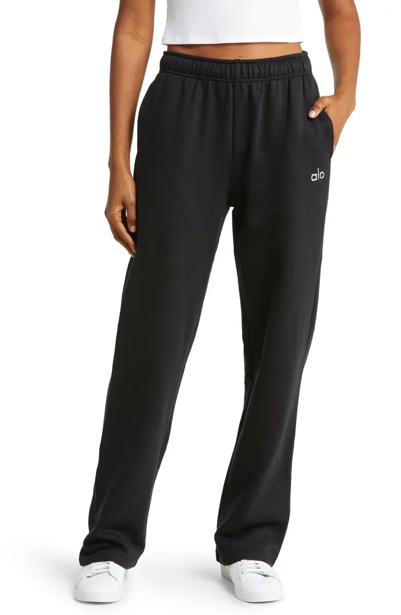 Alo Gender Inclusive Accolade Straight Leg Sweatpants | Nordstrom | Nordstrom