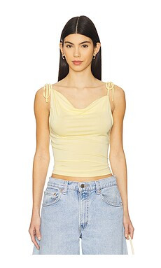 MORE TO COME Banks Drape Top in Yellow from Revolve.com | Revolve Clothing (Global)