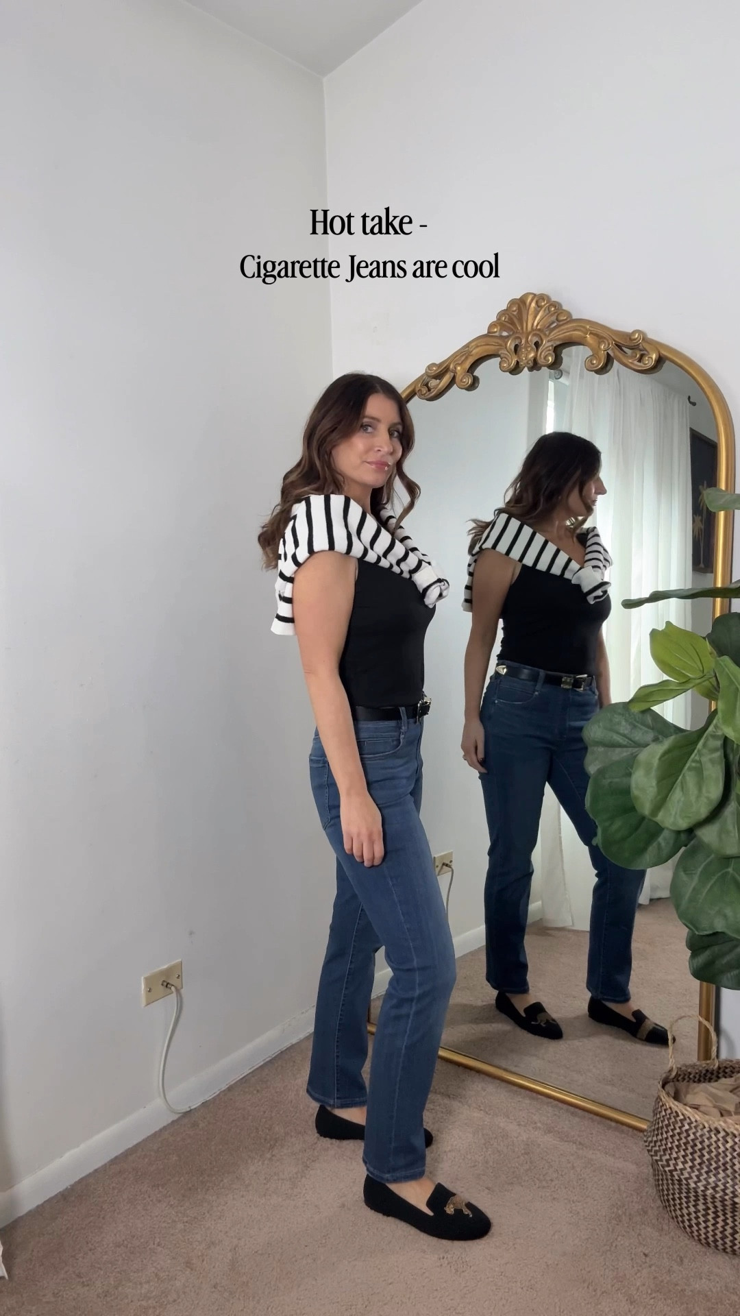 I heard Cigarette Jeans are trending for Spring and I’m not mad about it 💙 Style them with heels or flats, dressy or casual - straight leg jeans are back (not to be confused with skinny jeans 😜)! Wearing a size 4 in the jeans and a small in all tops. 



#LTKWorkwear #LTKootd #LTKOver40