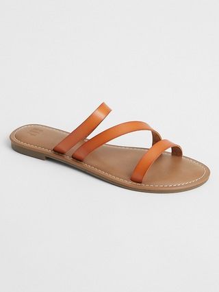 Faux-Leather Sandals | Gap Factory