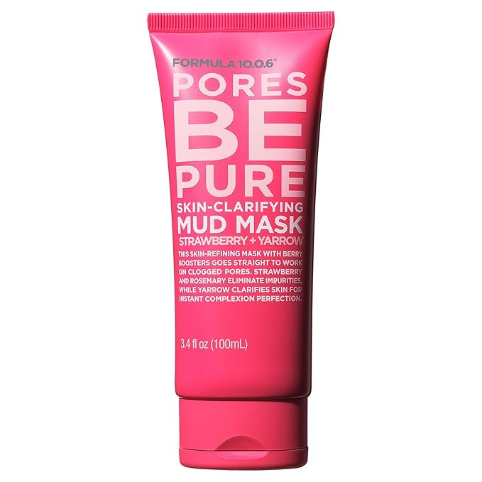 FORMULA 10.0.6 - Pores Be Pure Skin-Clarifying Mud Mask 3.4 fl oz. Unclogs Pores, Removes Impurit... | Amazon (US)