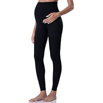 BLANQI Maternity Leggings, Over The Belly Pregnancy Tights, Moderate Support… | Amazon (US)
