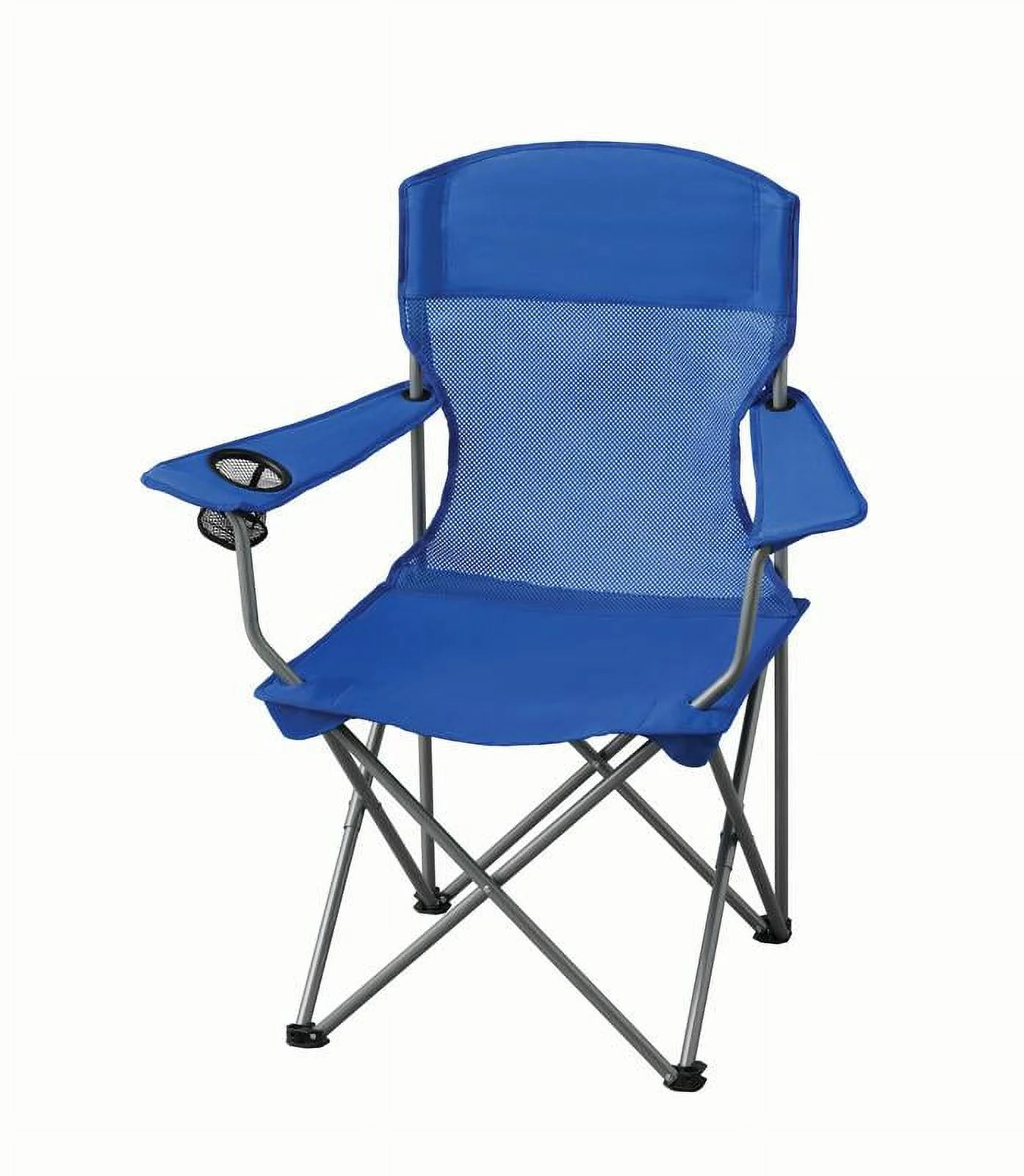 Ozark Trail Basic Mesh Chair, Blue, Adult | Walmart (US)