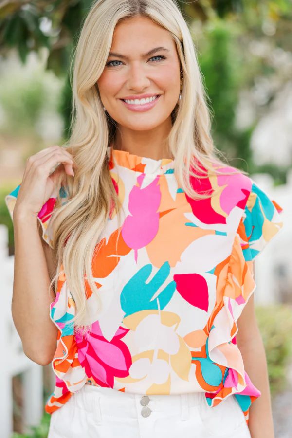 You Know Best Pink Floral Blouse | The Mint Julep Boutique