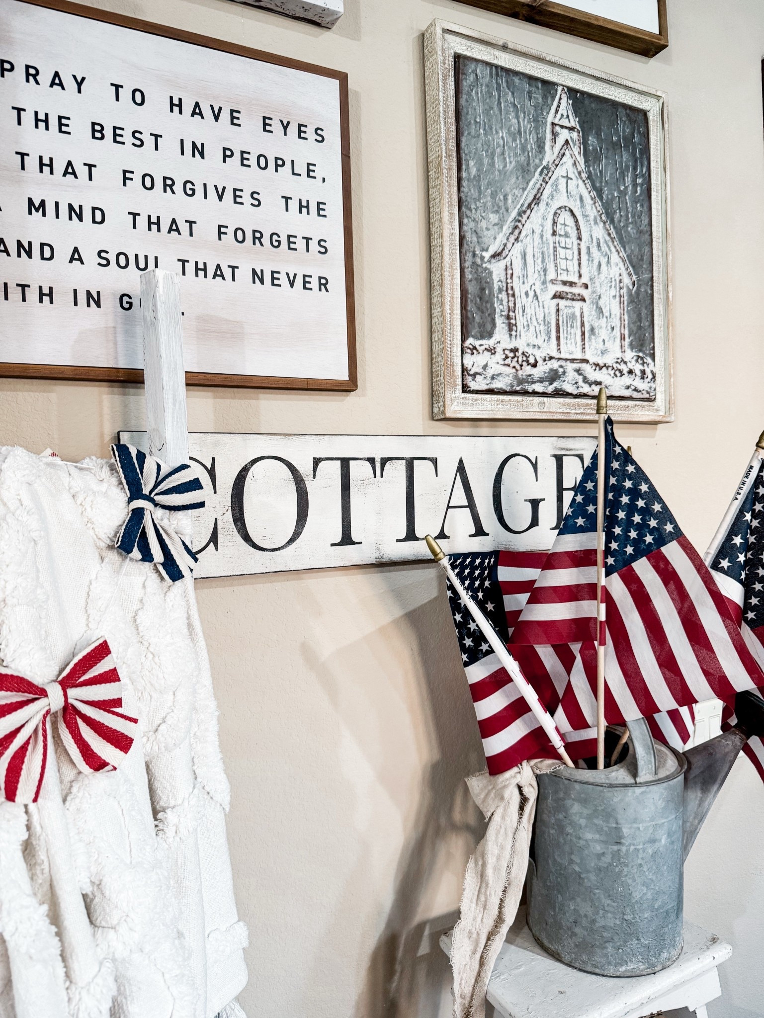 🇺🇸Americana Decor🇺🇸 #americanadecor #homedecor #cottagedecor #patrioticdecor #summerdecor 

#LTKSeasonal #LTKStyleTip #LTKHome
