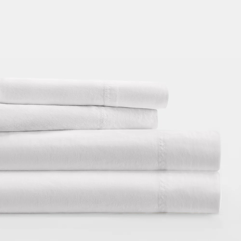 4-Piece 100% Cotton Long Staple Sheet Set | Linens & Hutch | Linens and Hutch