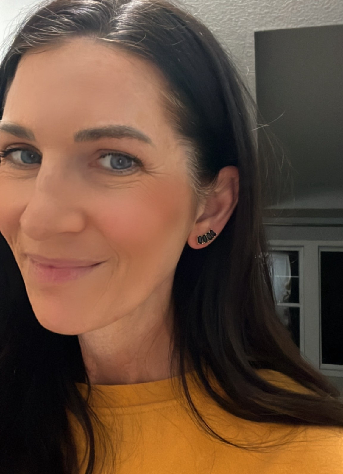 These black baguette climber earrings are so unique! One easy piece, big impact. Just saw they’re on sale for $16!!! Perfect stocking stuffer! 

#LTKGiftGuide #LTKHoliday #LTKSaleAlert