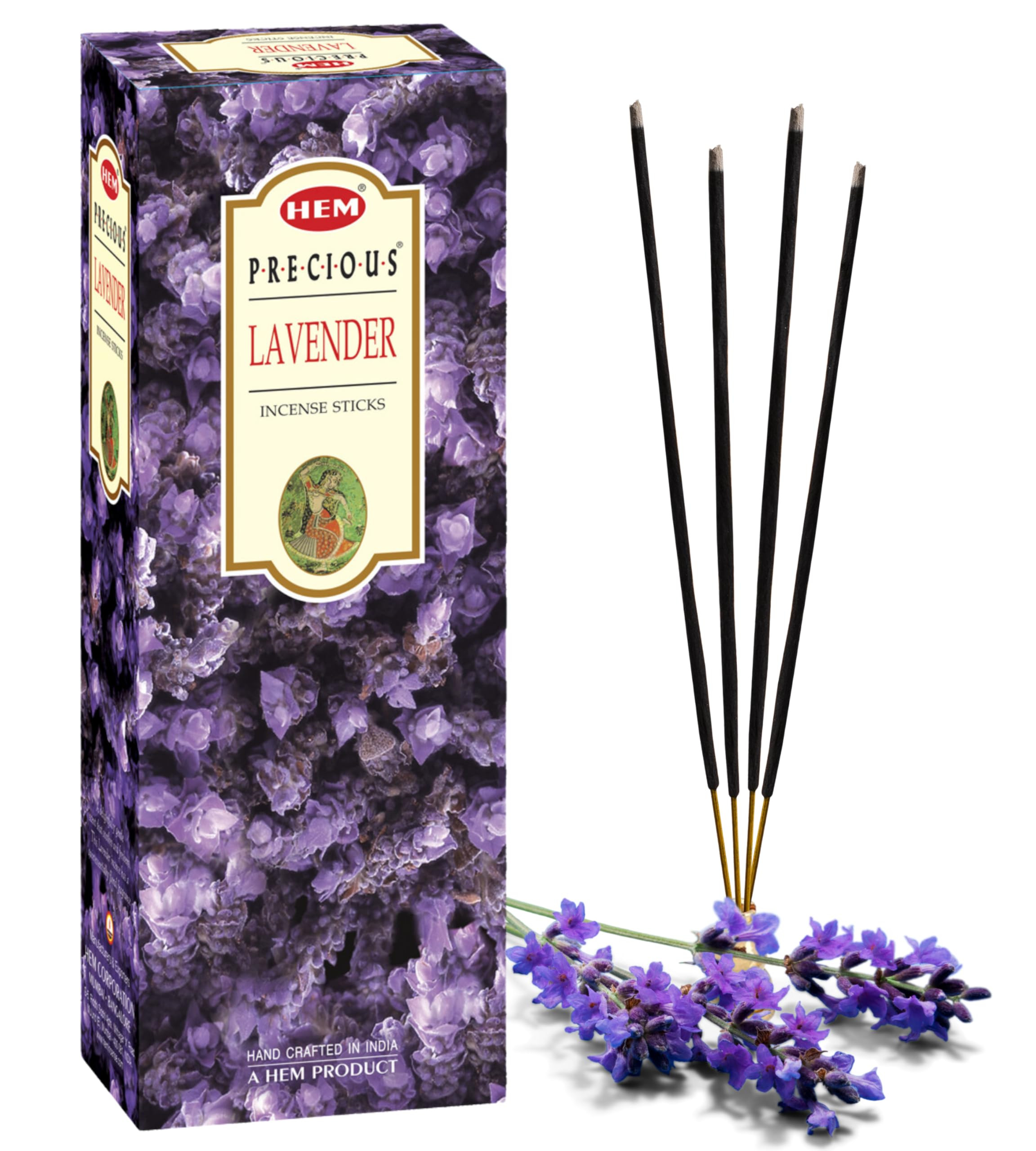 HEM Lavender Incense Sticks Pack Of 120 | Natural Relaxing | Aromatherapy Incense For Air Purifier, Mind & Spirit & Ritualistic Fragrance | Gift Set - (15 gms each) | Amazon (US)