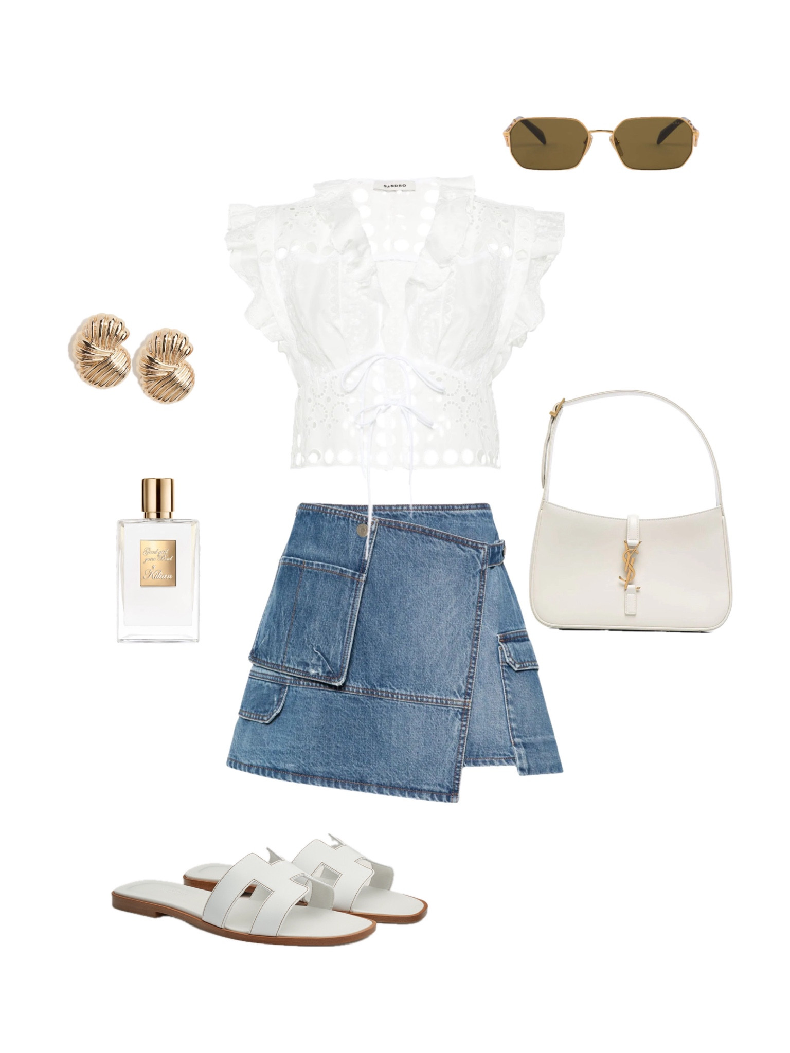 Cute Summer Outfit 🐚

#LTKStyleTip #LTKShoeCrush #LTKItBag