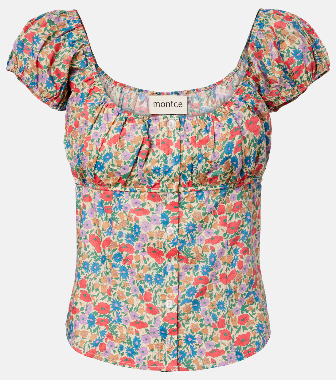 Millie floral cotton top | Mytheresa (US/CA)