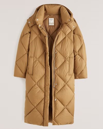 A&F Ultra Long Quilted Puffer | Abercrombie & Fitch (US)