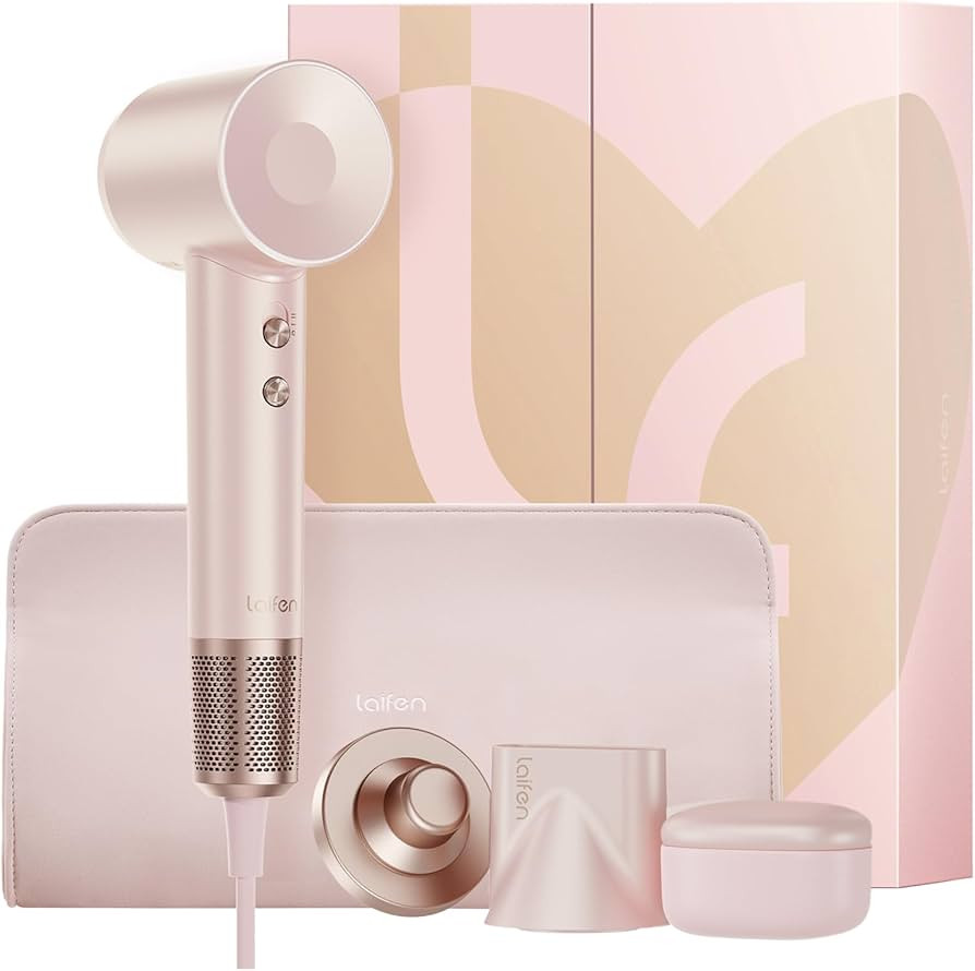 Laifen Premium High-Speed Hair Dryer Royal Blue Gift Box, Professional Ionic Portable Blow Dryer ... | Amazon (US)