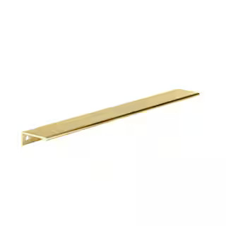Richelieu Hardware Lincoln Collection 16-3/8 in. (416 mm) Center-to-Center Satin Gold Contemporary E | The Home Depot