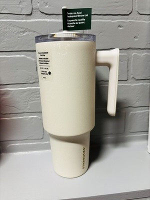 ❄️Nwt Starbucks 2026 White Icey Leak Proof SS 40oz Cold Cup | eBay US