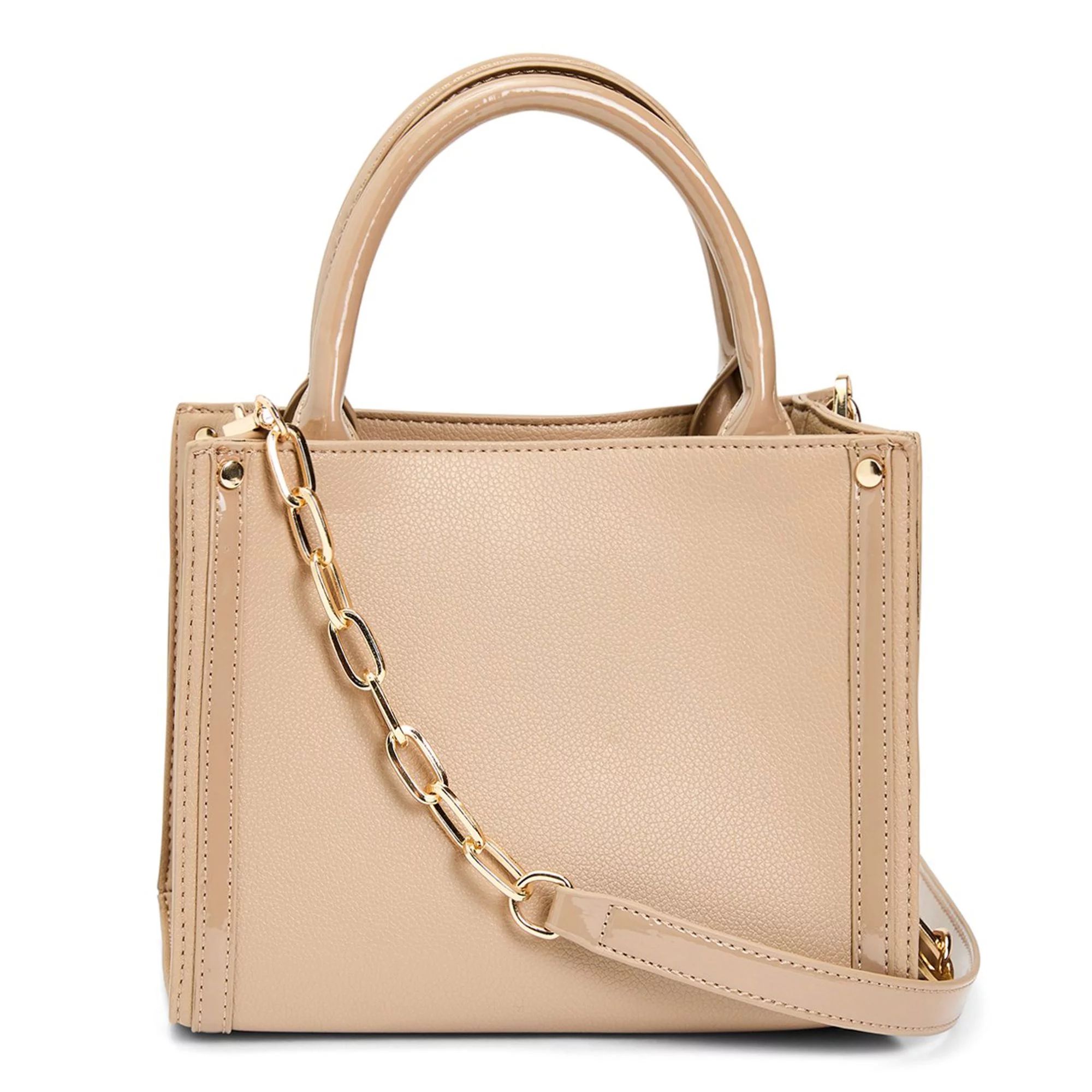 LIKE DREAMS Women's Juniper Mini Satchel Handbag (Taupe) | Walmart (US)