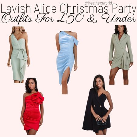 Lavish Alice Christmas party outfits for £50 and under 

#lavishalice #sale #blackfriday #christmasparty #dresses #fashion 

#LTKsalealert #LTKCyberWeek #LTKfindsunder50