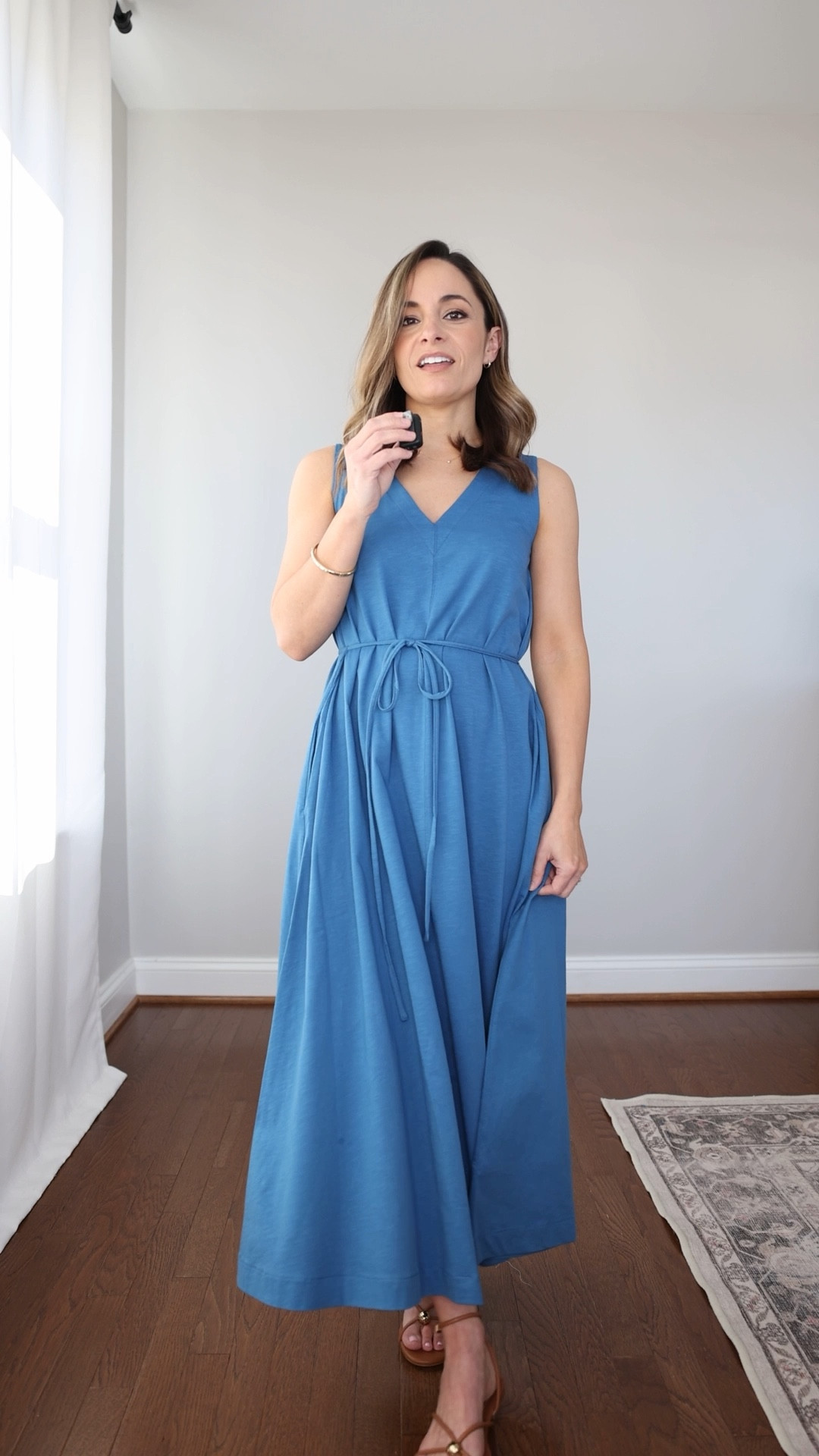 25% off everything at Boden! 

I’m wearing both dresses in petite 0. I would consider them true to size. Both are generous but draw in at the waist with the belt. 


#LTKPetite