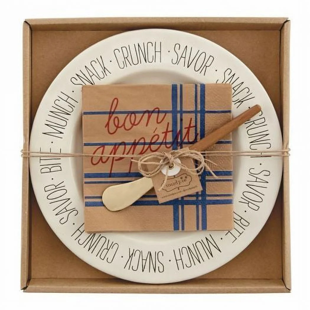 Mudpie Bon Appetit Cheese Set 41100026 - Walmart.com | Walmart (US)
