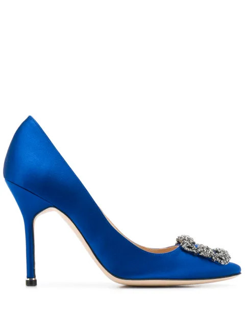 Hangisi jewel buckle pumps | Farfetch (UK)