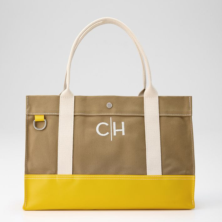 Mark &amp; Graham x Steele Canvas Boxy Tote | Mark and Graham