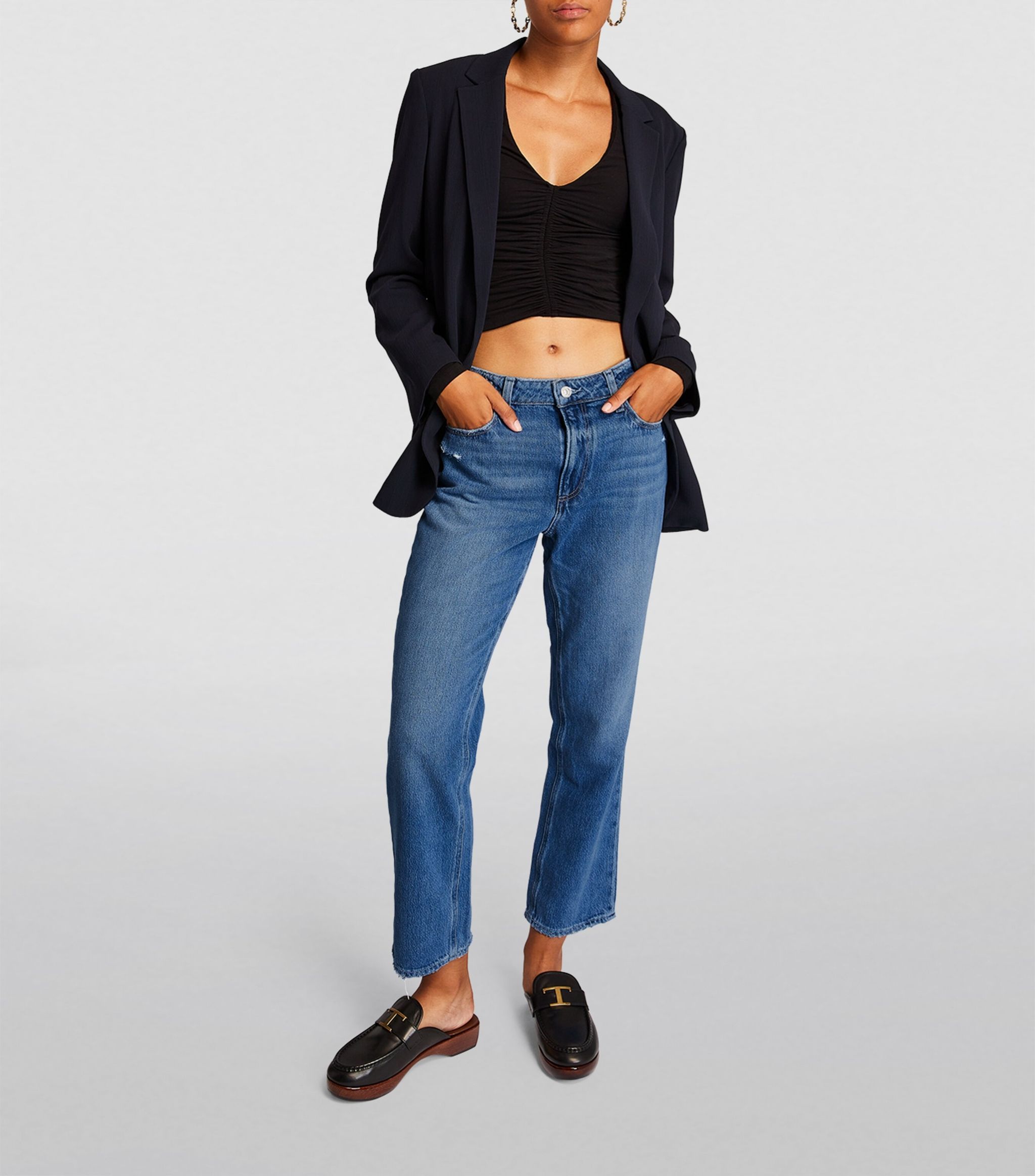 Noella High-Rise Straight Jeans | Harrods
