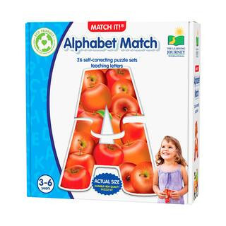 Match It - Alphabet Match By The Learning Journey | 8" x 8" x 2.5" | Michaels® | Michaels Stores