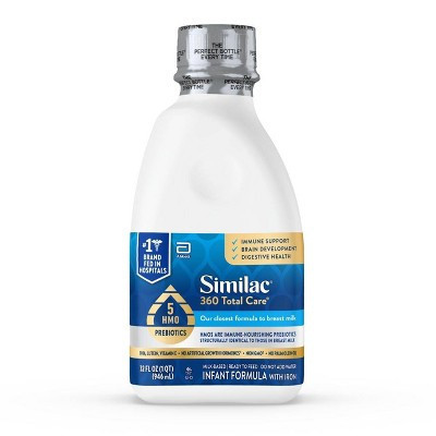 Similac 360 Total Care Advance Non-GMO Ready to Feed Infant Formula - 32 fl oz | Target