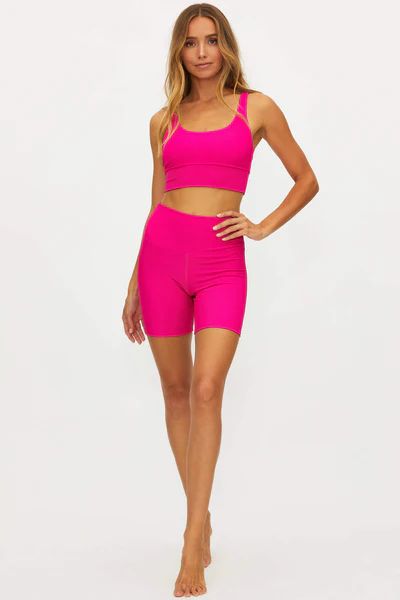 Bike Short Bright Fuchsia | Beach Riot