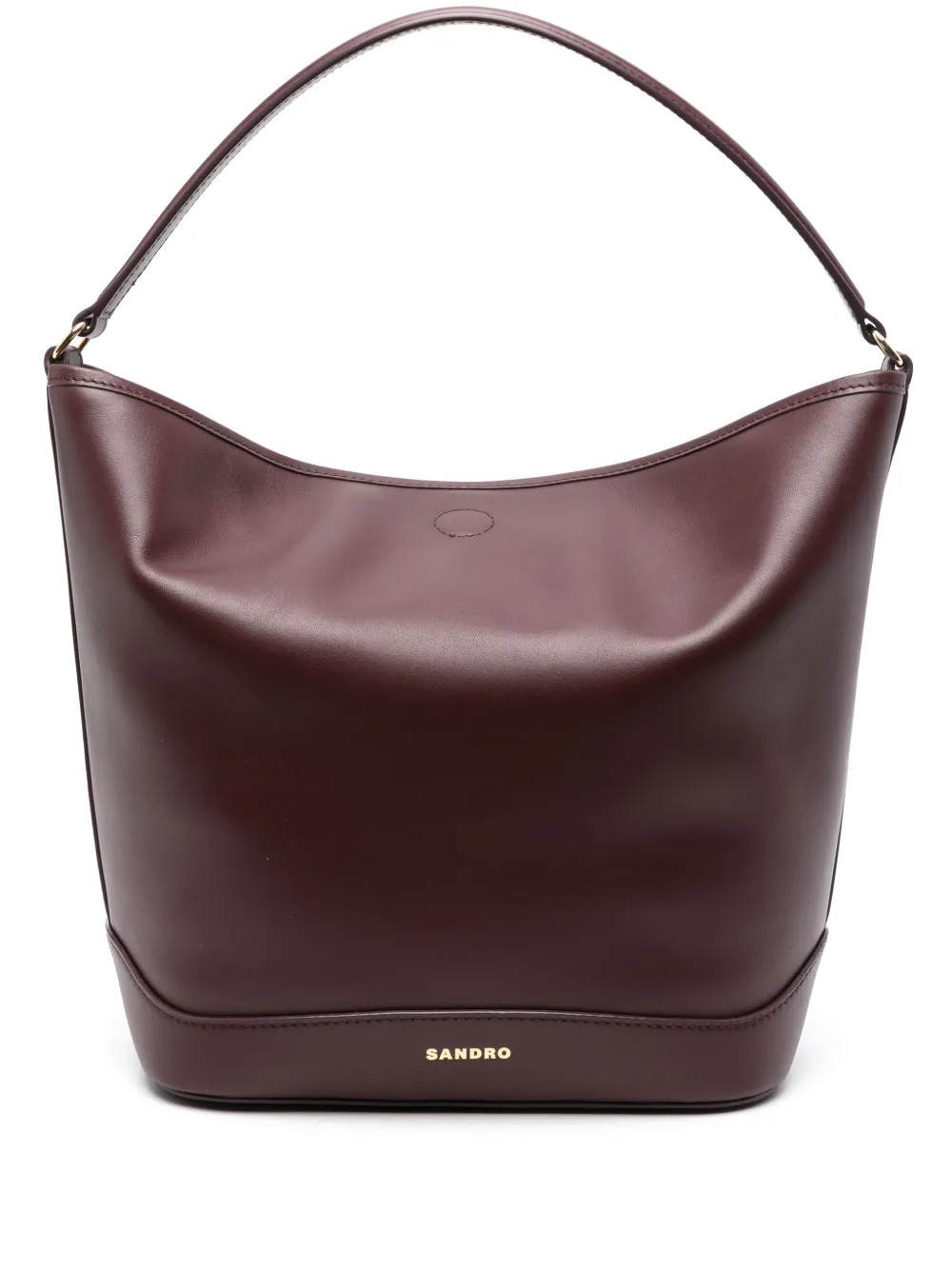 SANDRO | logo-print Bucket Bag | Red | FARFETCH PT | Farfetch Global