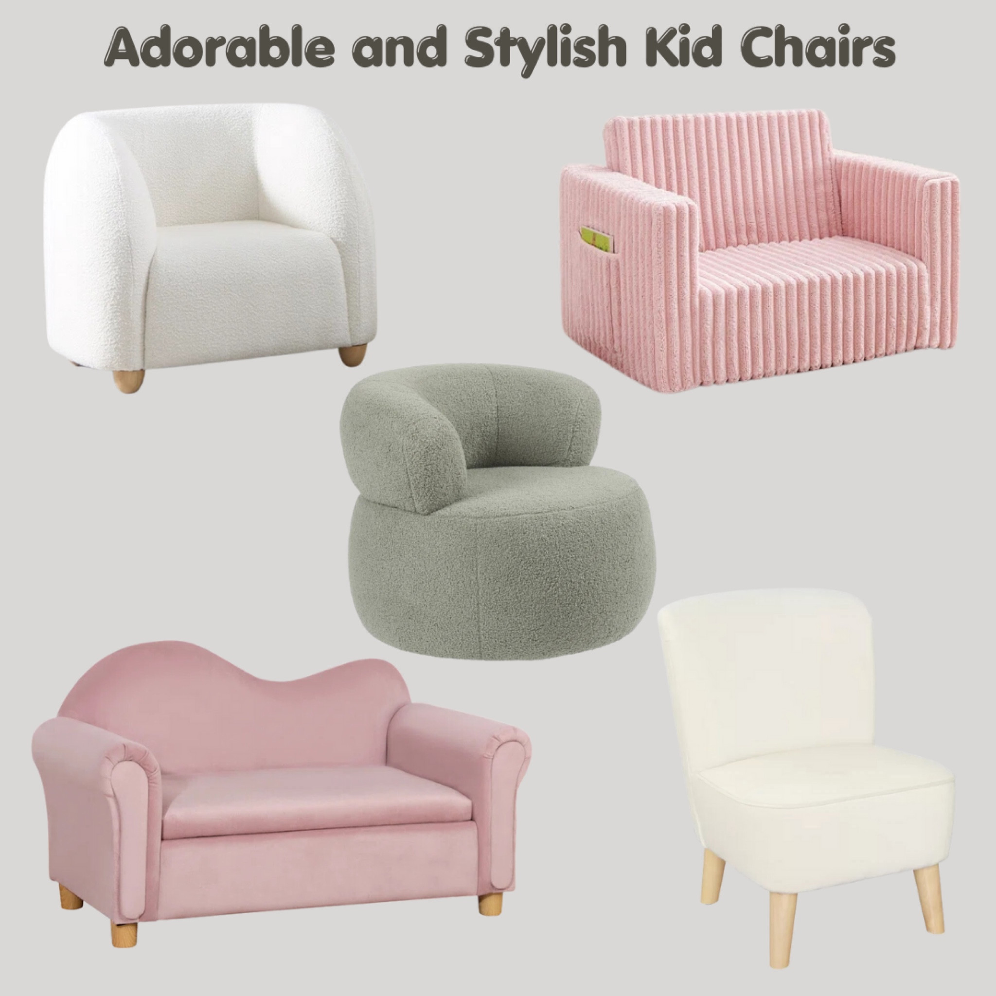 Discover the perfect blend of modern design and kid-friendly comfort with these stylish kid chairs! Whether you’re updating a playroom, creating a cozy reading nook, or adding a touch of charm to your child’s bedroom, these durable, functional, and aesthetic chairs are the perfect pick. Available in neutral colors and sleek designs, they seamlessly fit into any home decor while being the ideal spot for your little ones to sit, play, and relax. #ModernKidChairs #StylishFurniture #KidsRoomDecor #PlayroomEssentials #NeutralDesign #FunctionalSpaces #KidsInterior

#LTKCyberWeek #LTKFamily #LTKKids