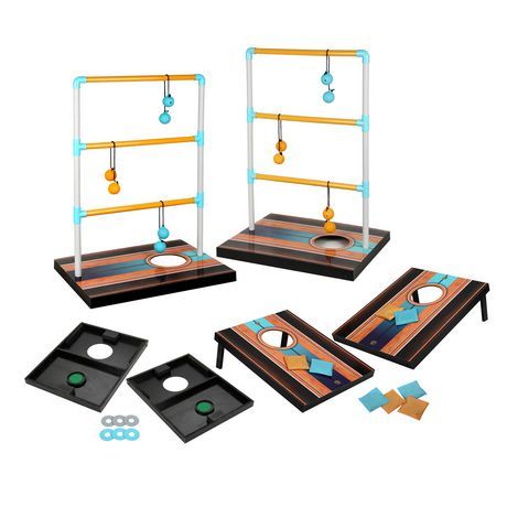 Hathaway Triple Play 3 in 1 Toss GAME for Bean Bag, Washer Toss And Ladder Toss with Rip Resistan... | Walmart (CA)