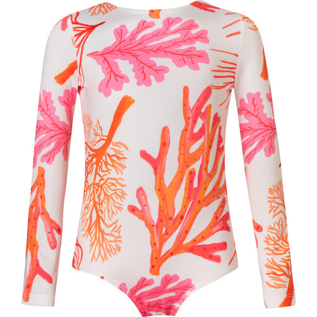 Corales Arena Sun Long Sleeve Swimsuit, Multicolors | Maisonette