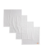 Set Of Four Embroidered Napkin Orange Pumpkin | Halloween | Marshalls | Marshalls