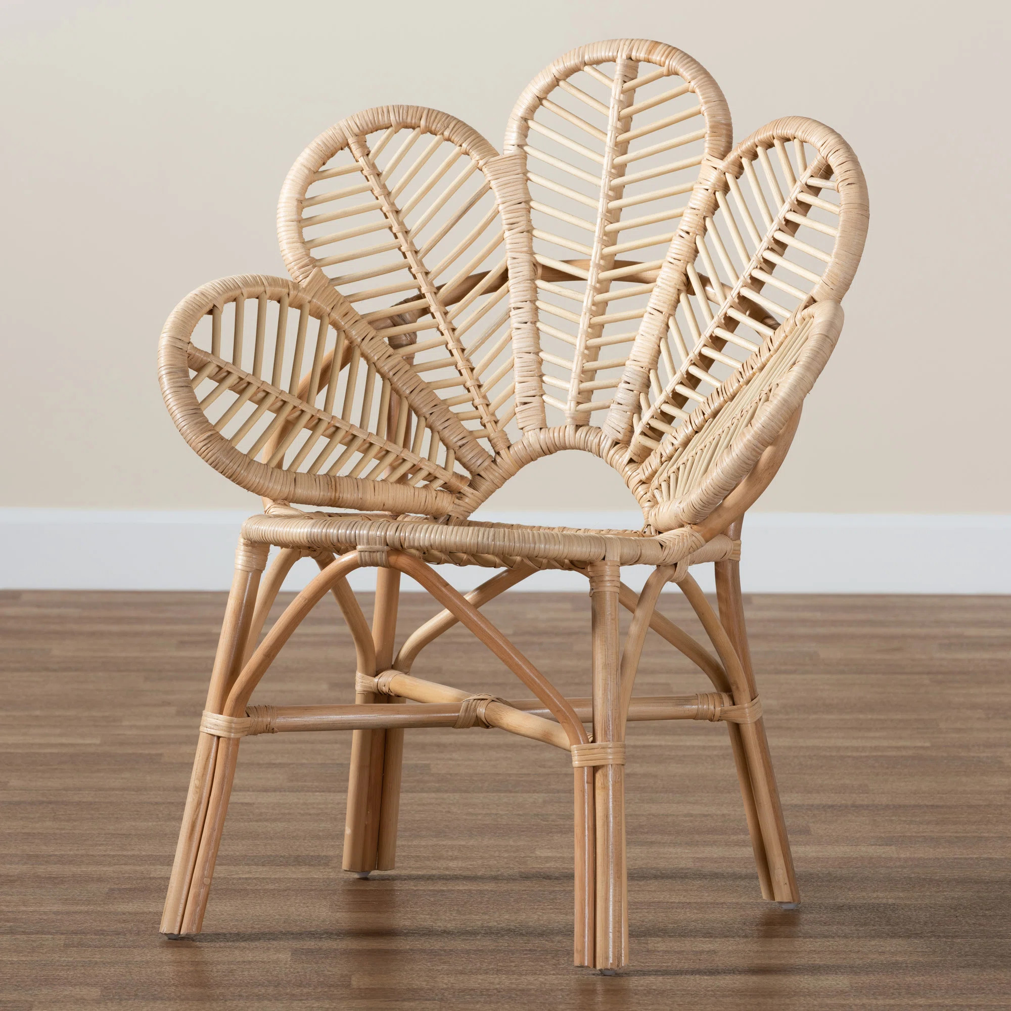 Bay Isle Home™ Bianca Modern Bohemian Rattan Flower Chair & Reviews | Wayfair | Wayfair North America