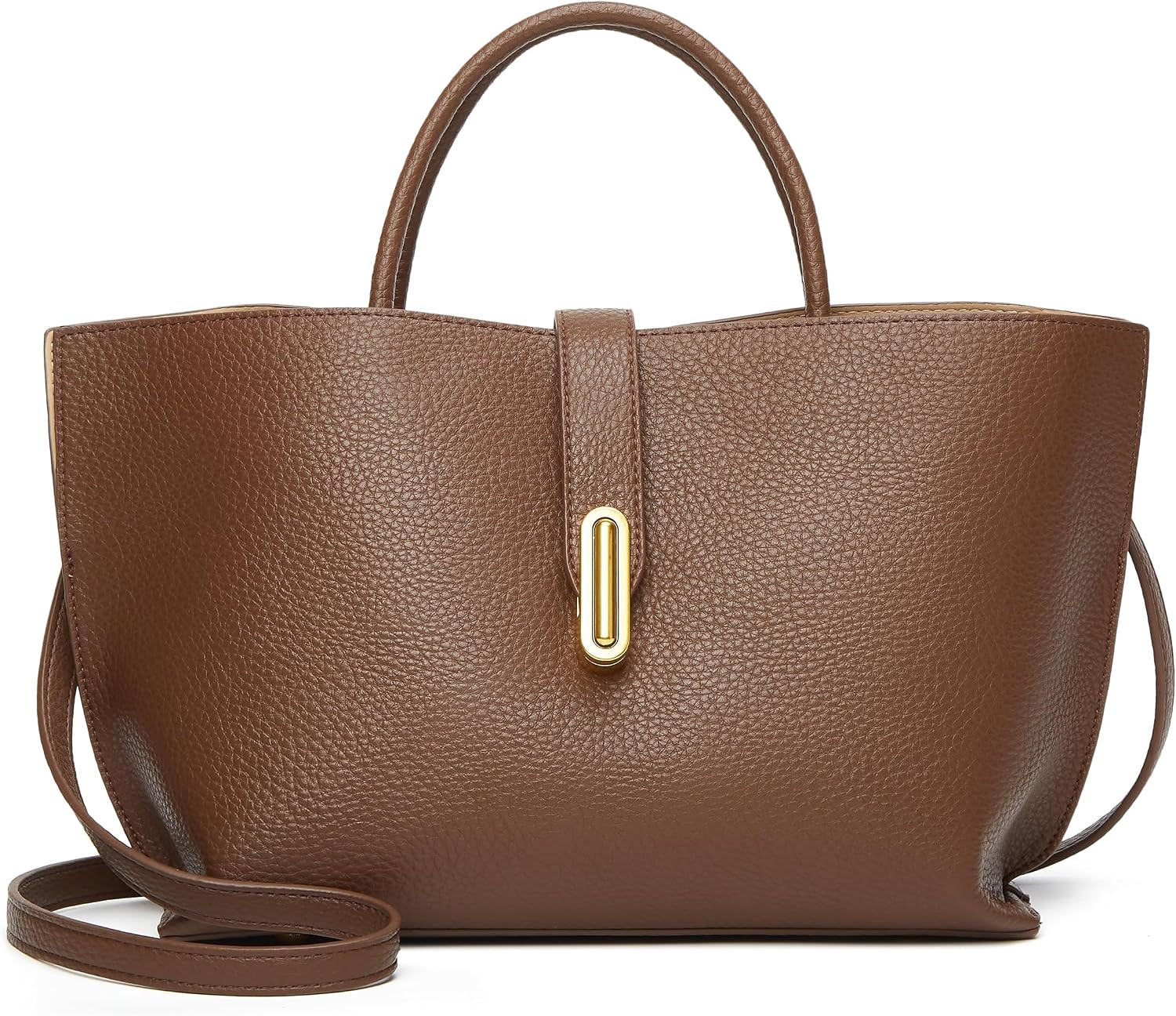 Tote Bags for Women Leather Crossbody Bucket Purse Large Handbag Trendy Vintage Shoulder Hobo Bag Ladies Top Handle Handbag | Amazon (US)