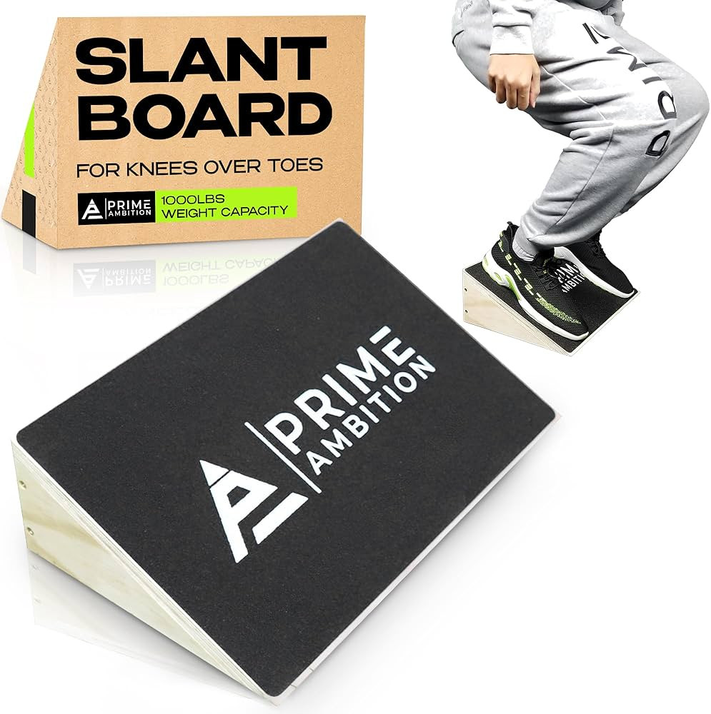 Premium Knees Over Toes Slant Board for Calf Stretching - Athletic Performance, Training Slant Bo... | Amazon (US)
