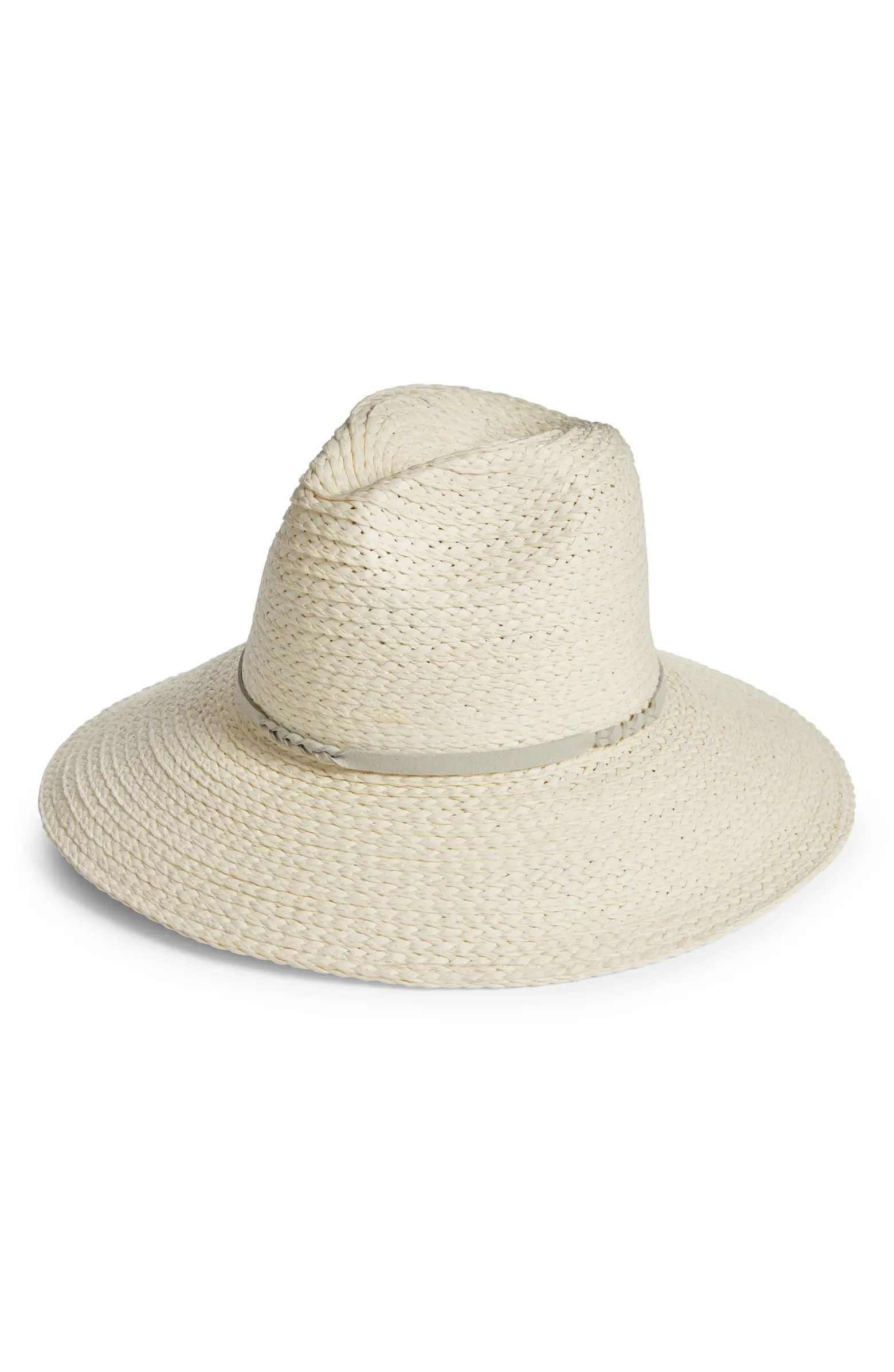 Relaxed Braided Paper Straw Panama Hat | Nordstrom